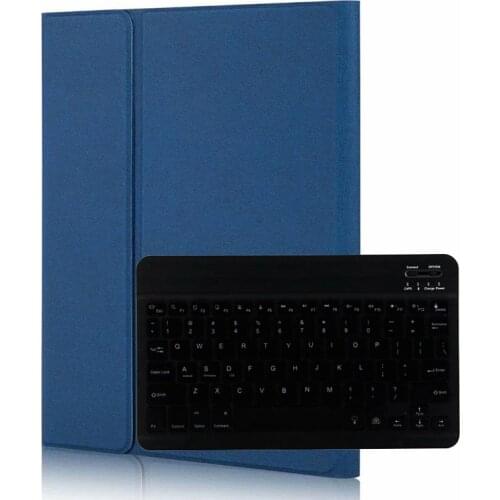 Smart Cover Fabric Leather Case with Detachable Keyboard and Pencil Slot for iPad Air 3 10.5 2019 Pro 10.5 2017 Tablet+Stylus