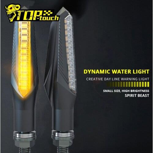SPIRIT BEAST Waterproof Motorcycle Turn Lights Modified Car Turn Lights LED Direction Lights Decorative Lights