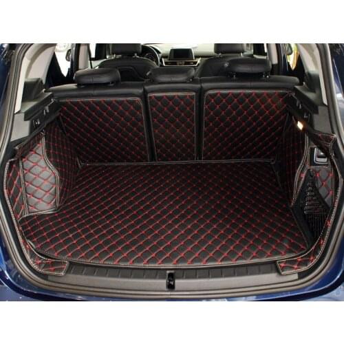 High quality! Special trunk mats for BMW 2 Series F45 2018-2014 durable cargo liner boot carpets for 2 Series 2016,Free shipping