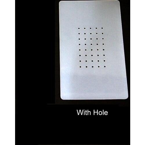 LCD screen separator Silicon pad with hole high temperature vacuum suction pads perforated heat insulation pad