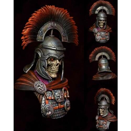 1:9 die-cast resin model ancient Roman soldier needs coating resin model bust free shipping
