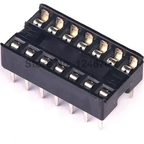 10PCS 14Pin DIP SIP IC Sockets Adaptor Solder Type