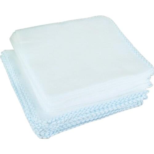 10pcs/lot Square Cotton Facial Cleaning Muslin Cloth Makeup Remover Facial Exfoliator Refresh Skin Towel Handkerchief wholesale