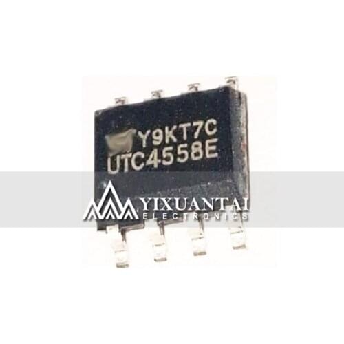 50pcs/lot Free shipping 100% original UTC4558E UTC4558 4558E SOP8