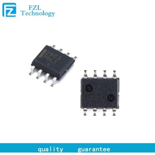 500pcs original integrated circuits LM2903DR2G LM2903 SOIC-8 chip voltage comparator spot