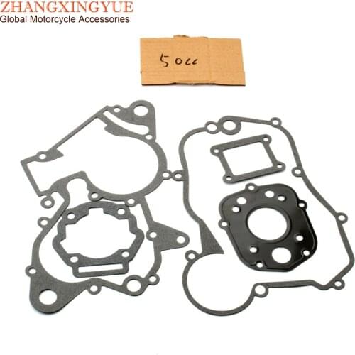 50cc 70cc Engine Gasket Set for Gilera RCR Enduro SMT SM 50 D50B0 2-Stroke Motorcycle