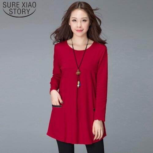 Plus Size Fashion Black Green Ladies Tops Long Sleeve Striped Patchwork Womens ShirtsBlouse Women Tunic Woman Blouses 7897 50