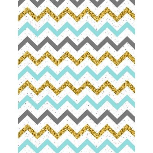 Colored Wave Photography Backdrop Vinyl Cloth Computer Printed Backgrounds for Photo Studio Kids Portrait Photo Shoot Photophone