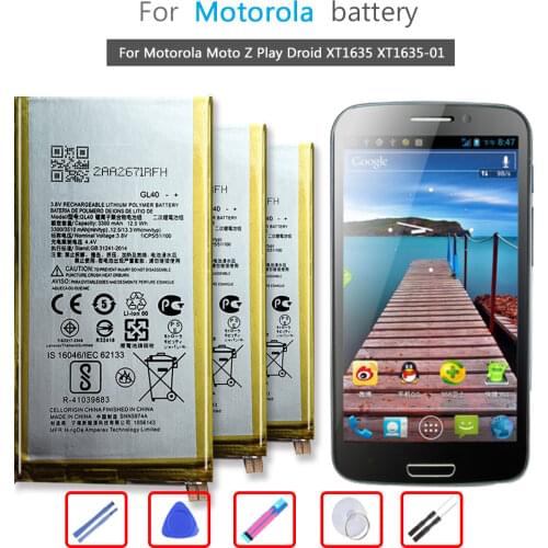 GUKEEDIANZI Motorola Moto Z Play Batteries