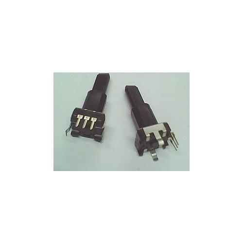 EC12 type encoder 16 pulse point no step handle 3 pin axis length 25MM free shippping