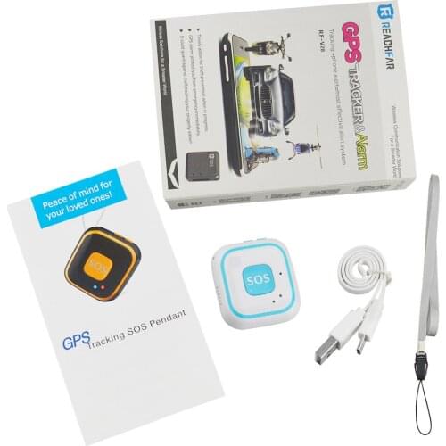 RF-V28 Reachfar Mini GPS Micro Tracker GPS Locator for Children Student Elderly GPS Tracking Device Locator with Google Map SOS