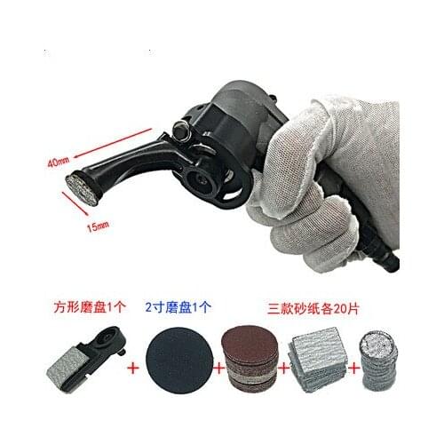 Multifunctional Pneumatic Grinder Metal Mold Surface Dry Polishing Machine Air Sandpaper Eccentric Grinding Machine 20000RPM