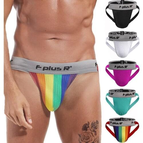 Mens Thong G-string Jockstrap Gym Sexy Penis Pouch Underwear Erotic Open Butt Thongs Cueca Slip Hombre Gay Panties String Tanga