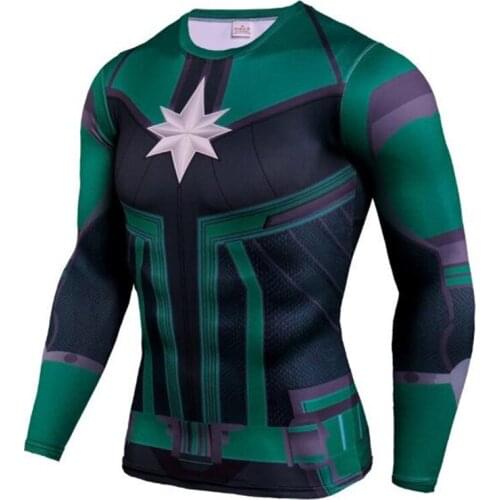 New Sport Shirt Men Fitness Running T Shirts Long Sleeve Sport Top Elastic Sportswear Gym Bodybuilding Male Training T-shirt