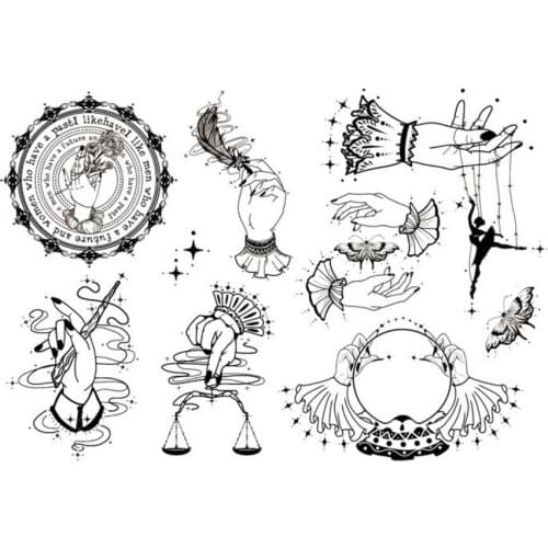 Hand Transparent Clear Silicone Stamp/Seal for DIY scrapbooking/photo album Decorative clear stamp A1146