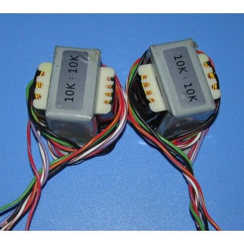 Broadband 10K:10K EI35 permalloy material wound double winding input and output