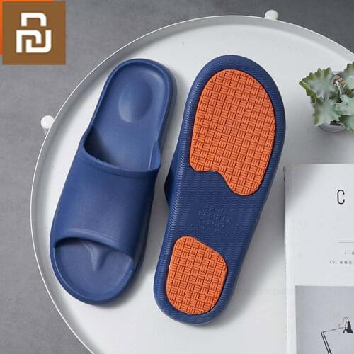 Xiaomi Slippers Mens Indoor Bathing Sandals Massage Casual Shoes Non-slip Home Shower Slippers Home Hotel Summer Shoes