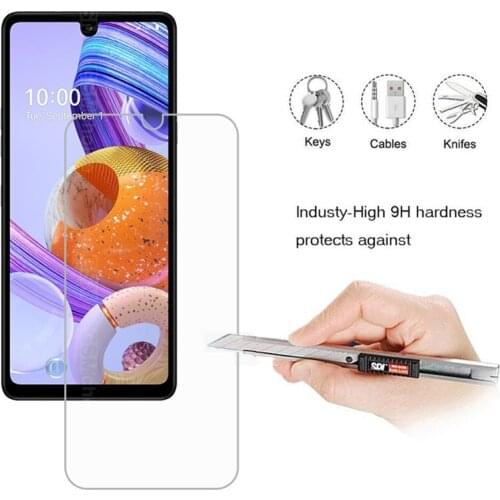 Tempered Glass for LG K71 K71 Screen Protector 9D Protective Glass Mobile Phone Front Film For LG K71 LMQ730HA Pelicula de vidro