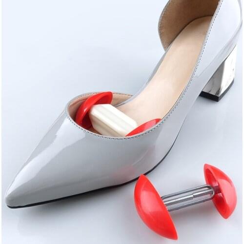 High Quality 2Pcs Adjustable Width Extenders Mini Shoe Stretchers Shapers Men WomenS Shoes Expander Stretch Shoes Accessories