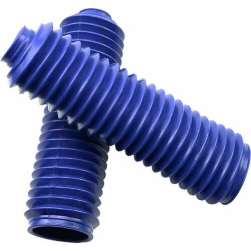 35mm Fork Rubber Boot Universal Motorcycles Blue Dust Jacket Cover Custom