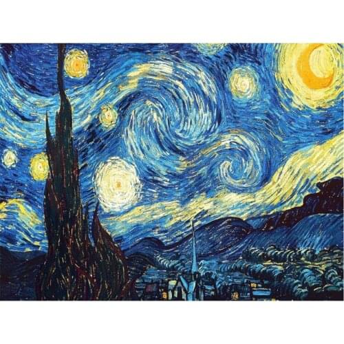 DIY 5D Home Decoration Diamond Embroidery Van Gogh Starry Night Cross Stitch kits Abstract Oil Painting Resin Hobby Craft