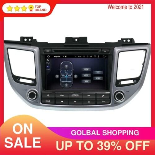 For Hyundai Tucson/IX35 2014-2017 2018 2019 4+64G IPS Android 10 Car GPS Navigation Head Unit Car Multimedia Player Radio Audio