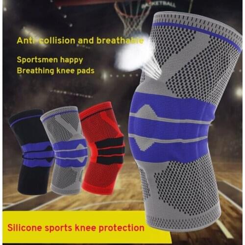 Knee Brace Knee Support Compression Sleeve with Side Stabilizers & Silicone Patella Gel Pad for Meniscus Tear Arthritis Jogging