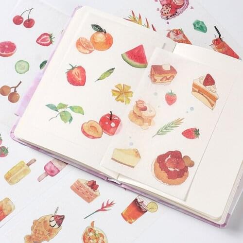 3PCS Cute Cartoons Decoration Diary Stickers DIY Hand Account Notebook Sticky Notes Memo Stationery Students Gifts Office Scho