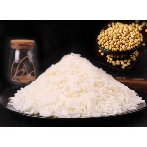 500g/1000g packaged natural soy wax DIY candle supplies smokeless candle wick raw material handmade soy wax candle wax