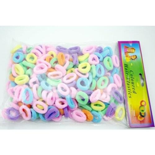 Wholesales 100pcs/lot candy color infant Children kids Hair Accessory high elasticity Rubber headBands headwear 2014 new