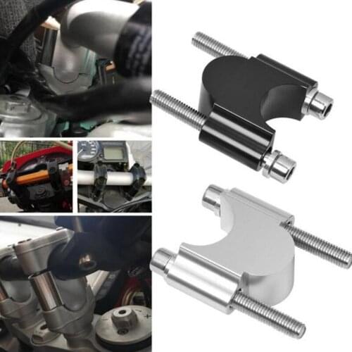 Motorcycle Handlebar Riser Universal Installation Handle Motorcycle Accessories Aluminum Alloy Elevated Short Compression Code