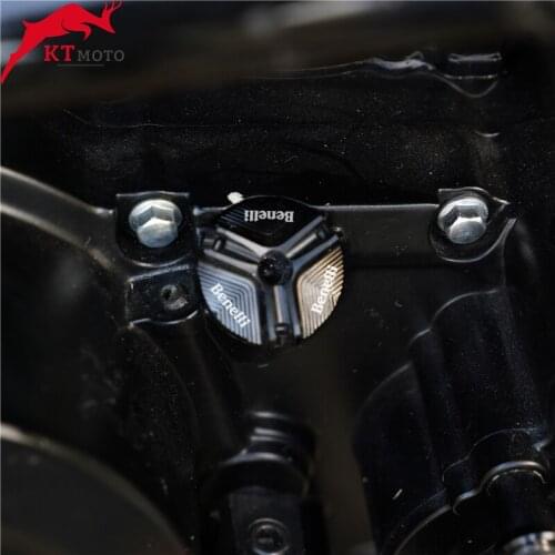 Motorcycle CNC Engine Oil Filler plug High qualit For BENELLI TRK 502 Leoncino 500 200 BJ250 BJ500 TNT 125 300 600