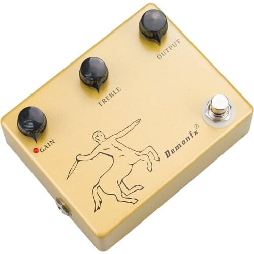 Demonfx Gold Color Professional Overdrive Effect Pedals Over Drive Metal Shell Pedals For Guitar
