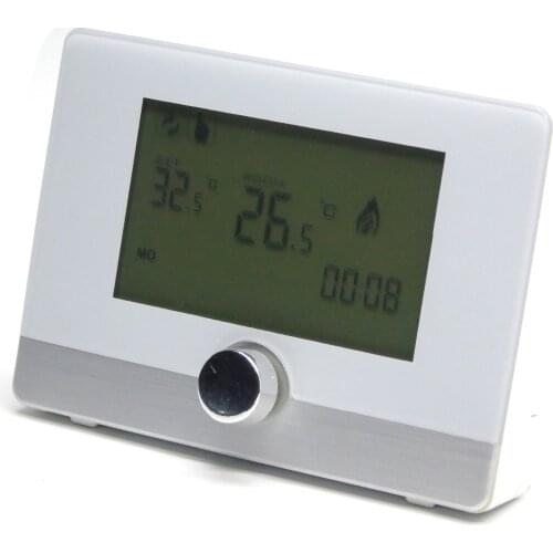 Battery power Programmable Wall mounted Boiler Thermostat Controller with Fahrenheit