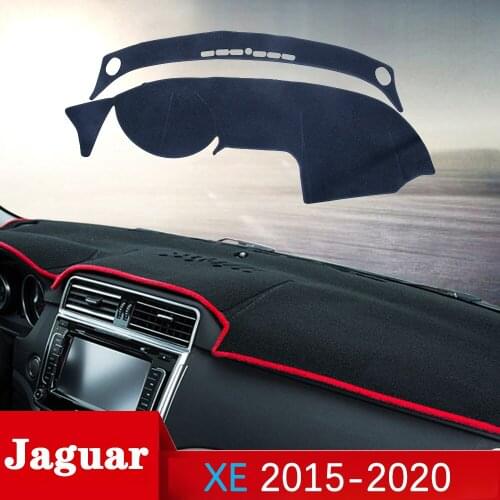 For Jaguar XE 2015 2016 2017 2018 2019 2020 Anti-Slip Mat Dashboard Cover Pad Sunshade Dashmat Protect Carpet Car Accessories