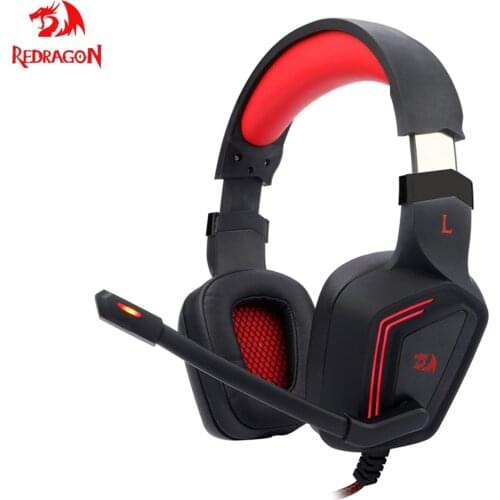 Redragon H310 MUSES Wired Gaming Headset, 7.1 Surround-Sound Pro-Gamer Headphone