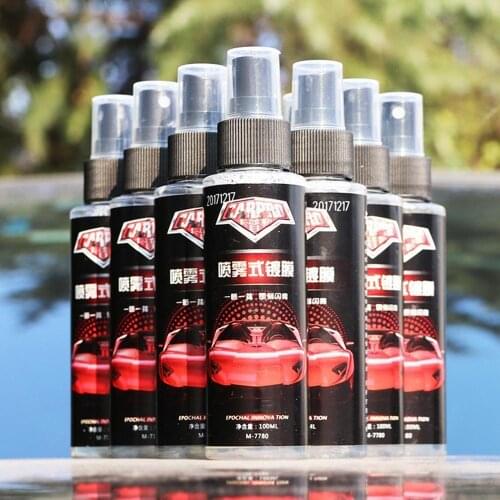 Universal 100ML Ceramic Car Coating Protecter Car Polish Motorcycle Paint Care Nano Hydrophobic Coating Spray Nozzle Waterproof