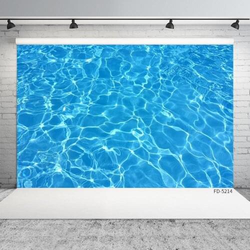 Water Ripple Photography Backdrop Computer Printed Photobooth Background for Children Holiday Baby Shower Photocall Fond Photo