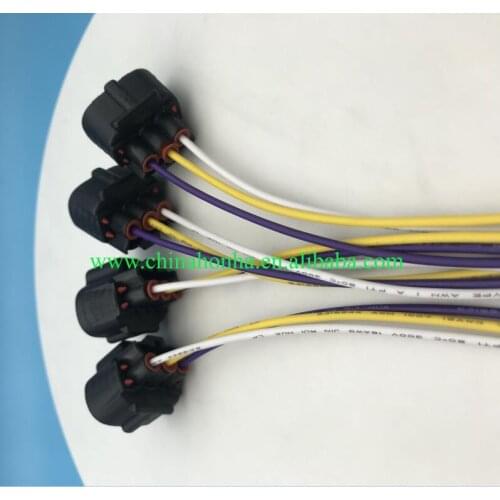 Free shipping 10/20/50/100 pcs/lots 3 Pin Sumitomo Female Map Sensor Automotive Connector 6189-0099 with 15cm 18 AWG wire