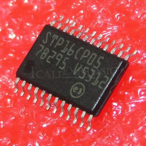 10PCS STP16CP05XTTR TSSOP24 STP16CP05 Low voltage 16-bit constant current LED sink driver In Stock