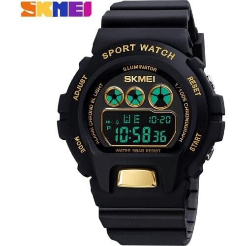 SKMEI Sports Watches Men Waterproof LED Digital Watch Fashion Casual Mens Wristwatches Clock Male Relogio Masculino 1775