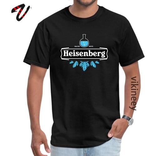 Cheap Heisenberg Blue Crystal Normal Short Sleeve T Shirts Autumn Rise Lgbt Tops T Shirt for Adult T-Shirt Normal
