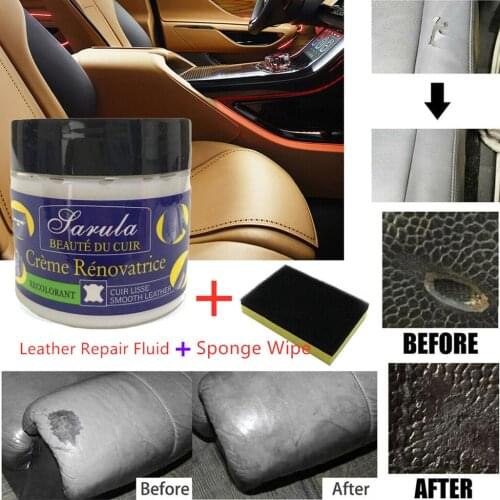 Leather Cream Leather Conditioner For Leather Clothes Pants Bags Car Seat Polishing Nourishment And Care Maintenance #P2