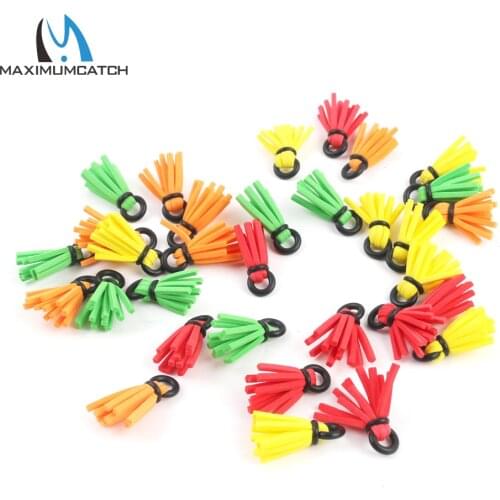 Maximumcatch 8 Pieces/Lot New Foam Strike Indicators For Fly Fishing Yellow/Orange Fishing Tackle Box