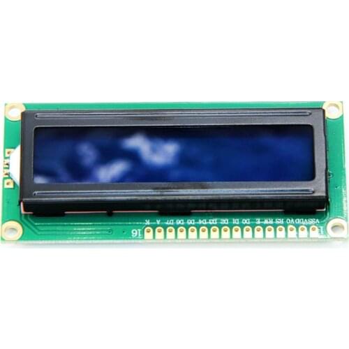 LCD1602 1602 module blue screen 16x2 Character LCD Display Module.1602 5V blue or green screen and white code for arduino