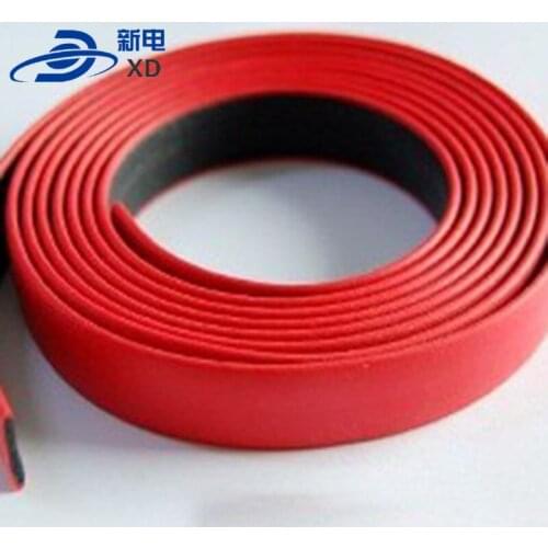 Fire-proof weather strip for glass door