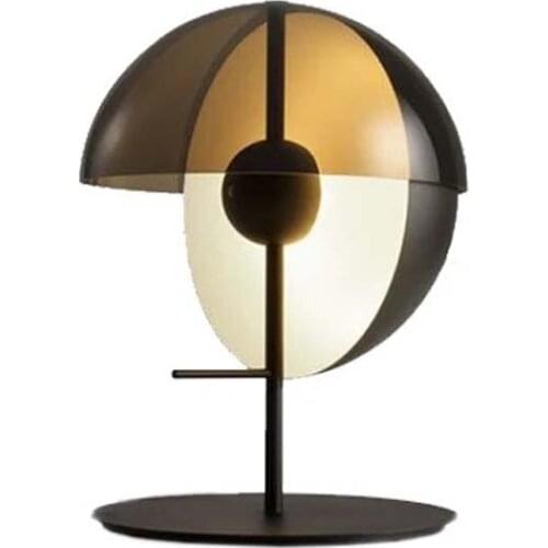 Postmodern wrought iron glass living room desk lights bedside bedroom LED lighting reading eye book table lamps