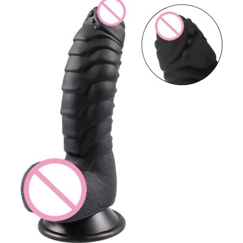 6.5 Inch Realistic Dildo Dildo Super Soft Stretch Adult Sex Toy with Suction Cup Suitable for Vagina G-spot and Anal Games 18