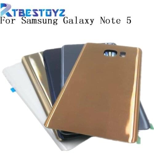 RTBESTOYZ Housing Door Battery Back Cover For Samsung Galaxy Note 5 Note5 N920 N920F Back Battery Cover case