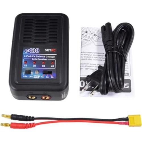 SKYRC e430 30W Simple balanced charge discharge built-in power supply for 2s-4s LiPo LiFe RC Battery